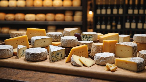 Discover the finest french cheese selection at epicerie corner
